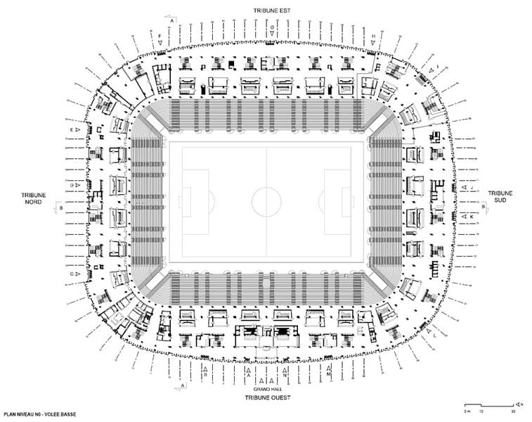 térkép Lille-stadion