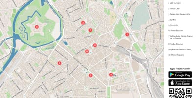 Lille látnivalók térkép